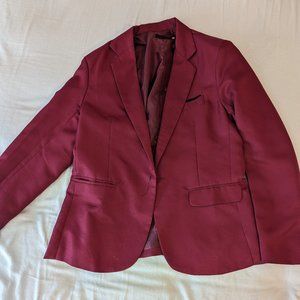 Burgundy/red lightweight sport coat size M